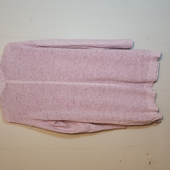 Talbots Pink Cardigan Sweater Lightweight Open Front - Picture 5 of 7